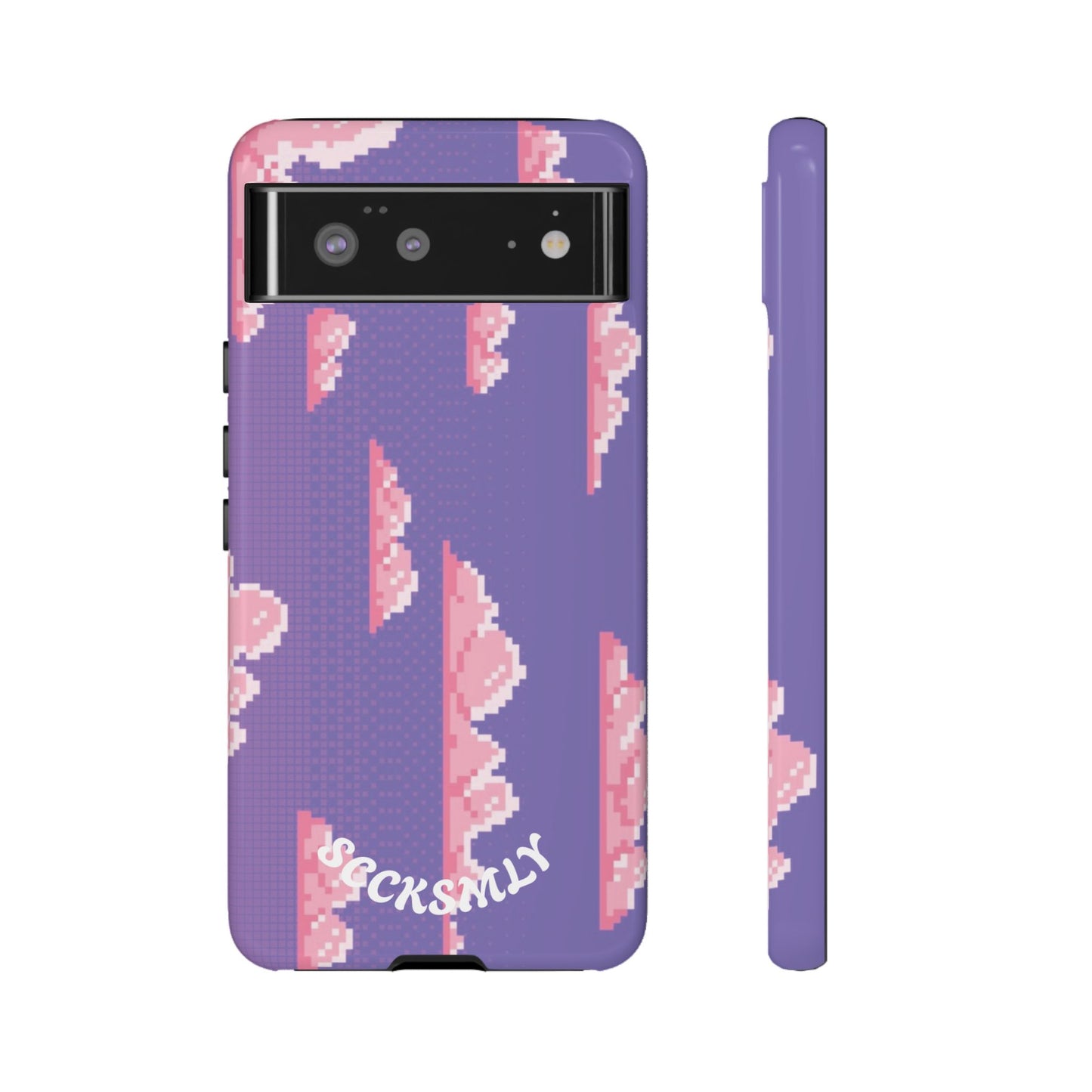 Purple Cotton Candy Sky Tough Phone Case for Google Pixel