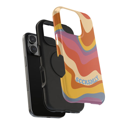 Warm Retro Phone Case for Apple