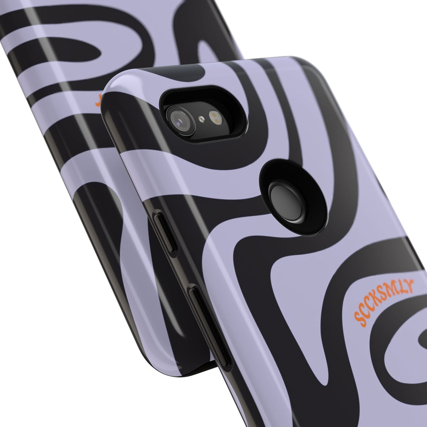 Purple Swirl Phone Case for Google Pixel