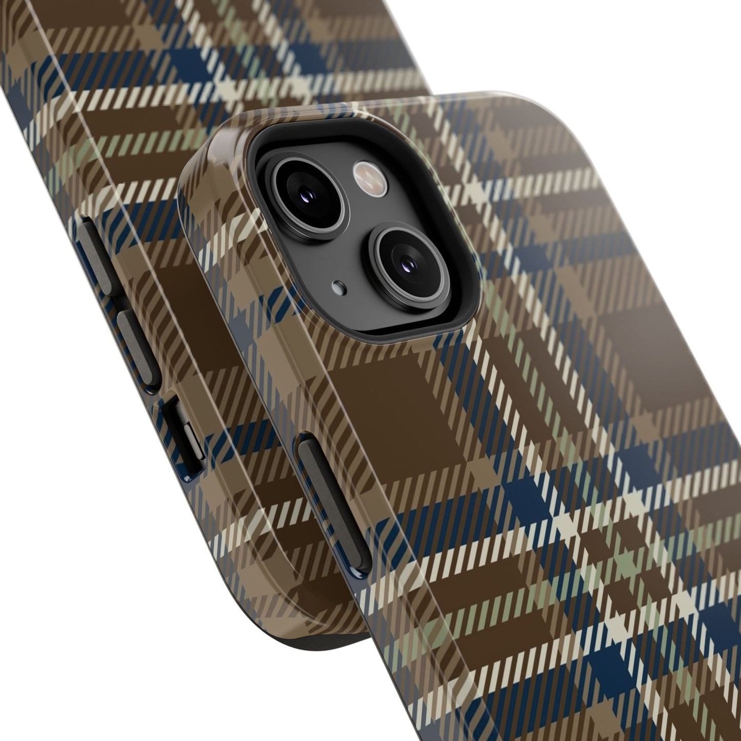 Earth and Sky Plaid Phone Case for Apple