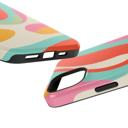 Psychodelic Acid Swirl Phone Case for Apple