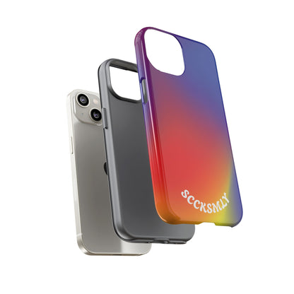 Liquid Dusk Tough Phone Case for Apple