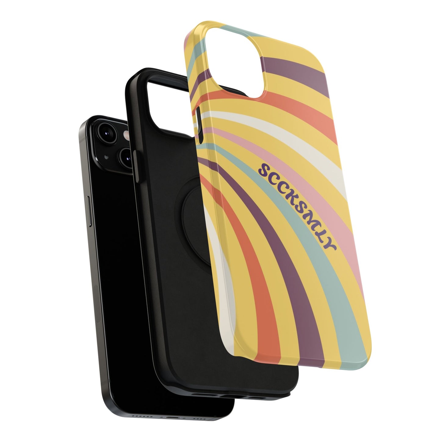 Vintage Groove Phone Case for Apple