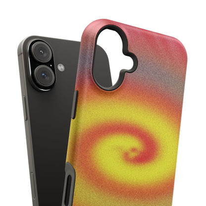 Toxic Spiral Tough Phone Case for Apple
