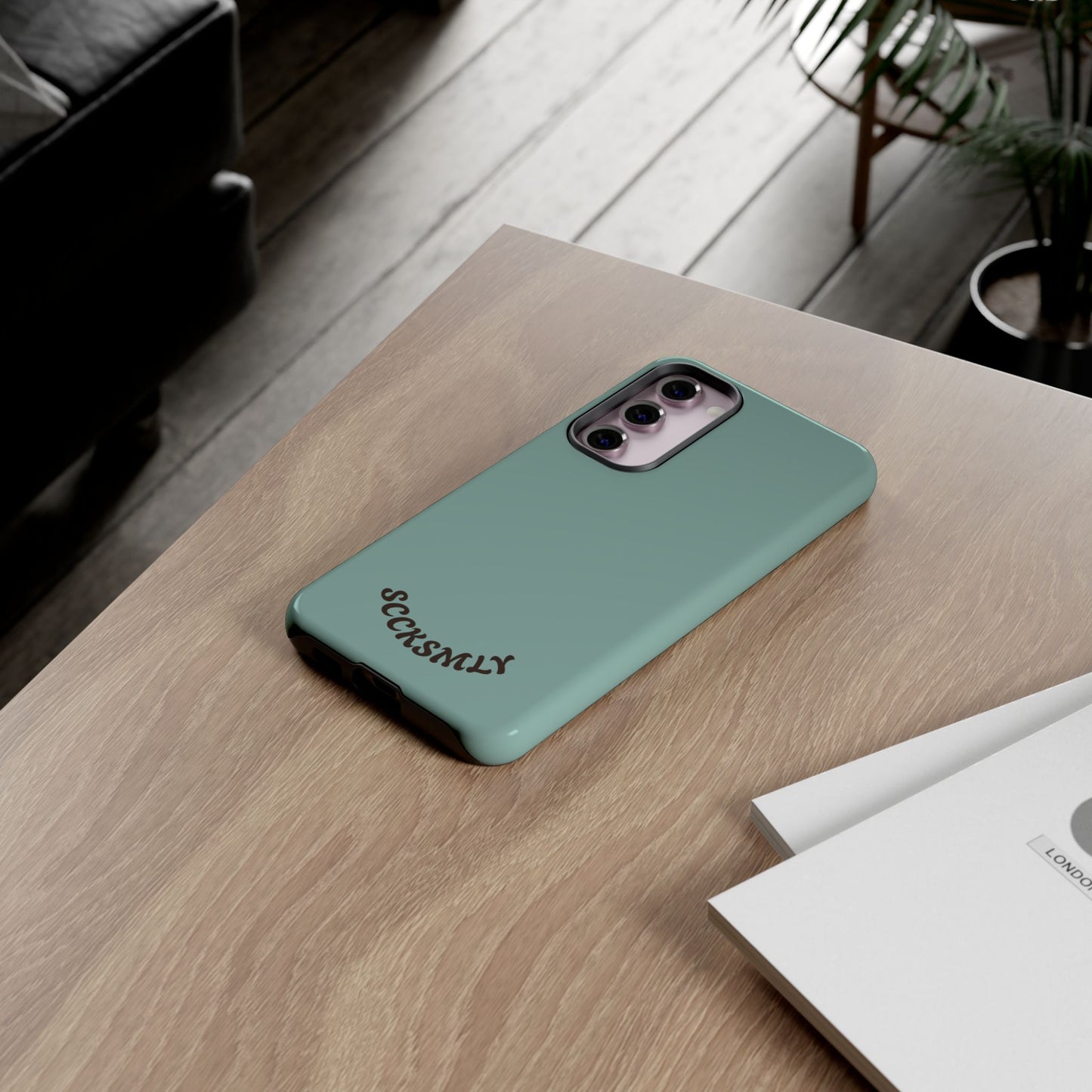 SOLID Fudge Mint Crunch Tough Phone Case for Samsung