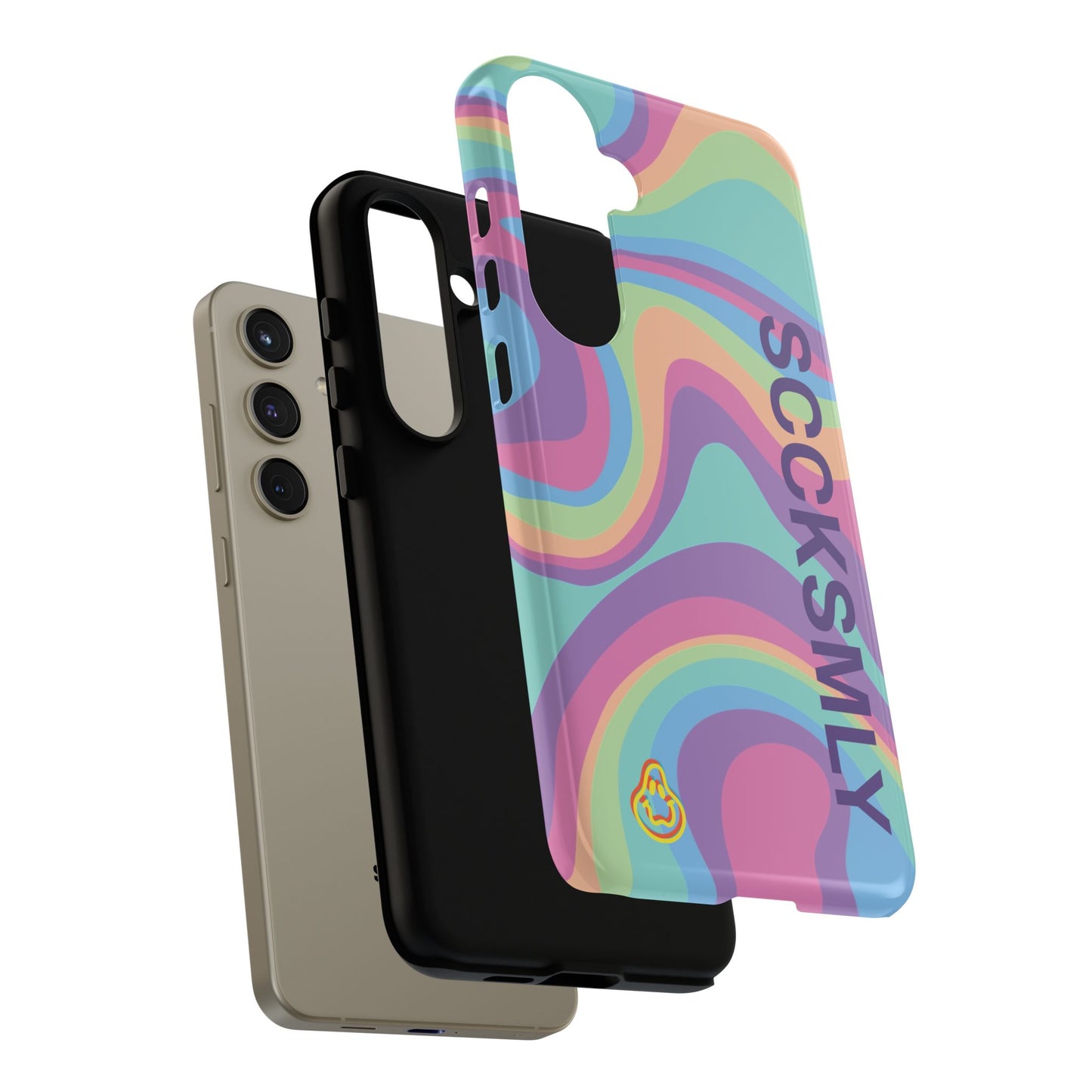 Pastel Swirl Phone Case for Samsung