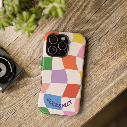 Checker Flicker Phone Case Apple
