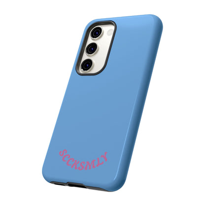 SOLID Blue Candie Tough Case for Samsung