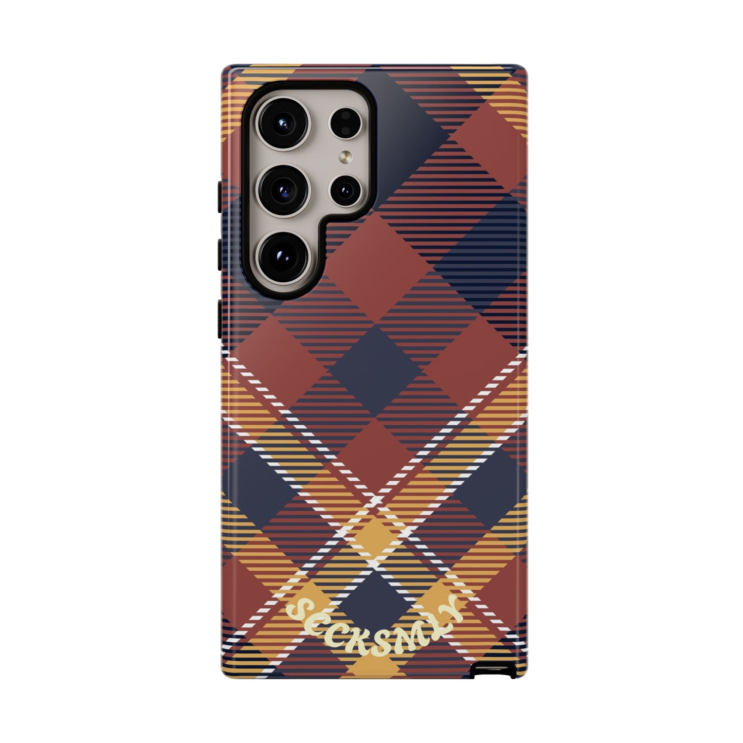 Harvest Tartan Phone Case for Samsung