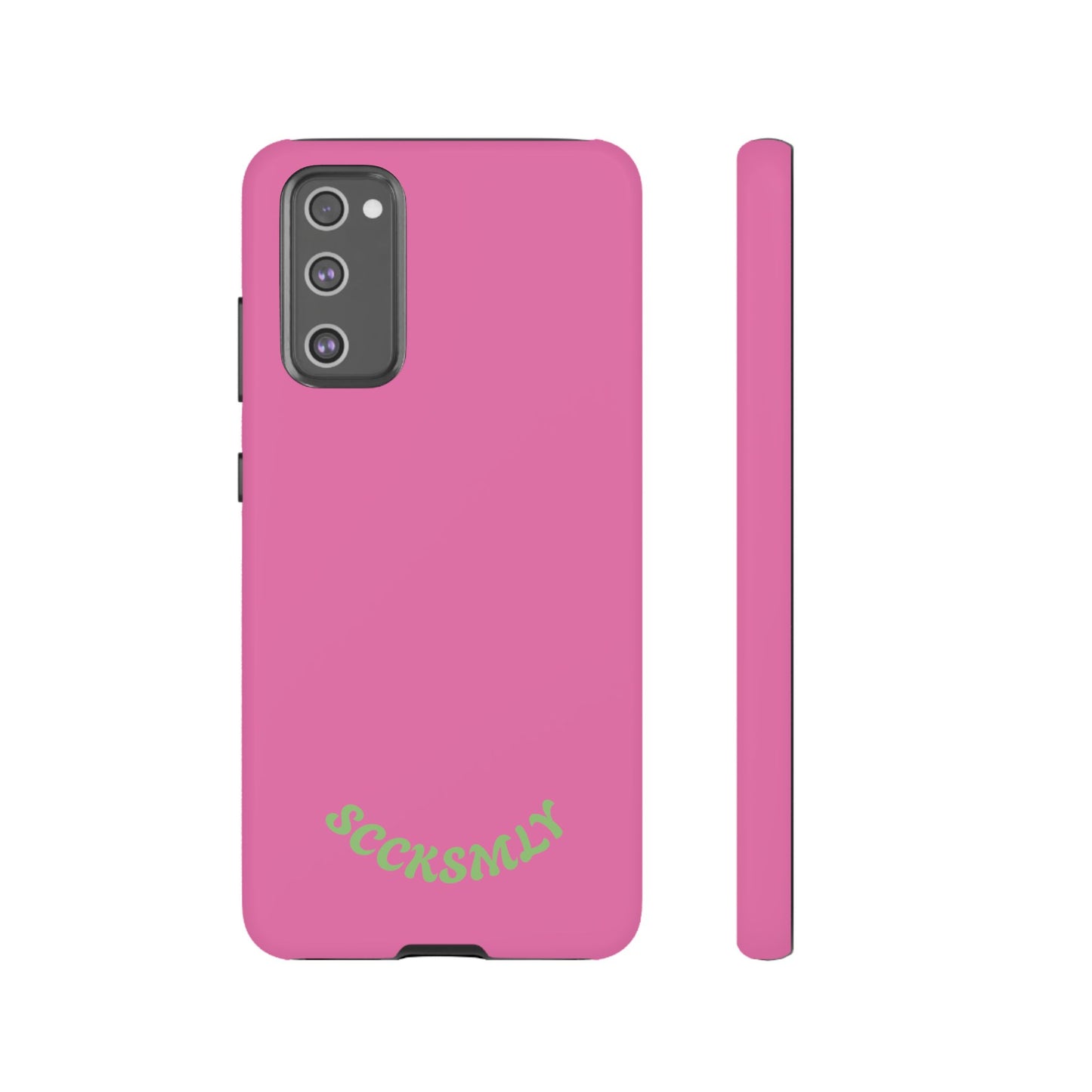 SOLID Sweet Static Pink Tough Case for Samsung
