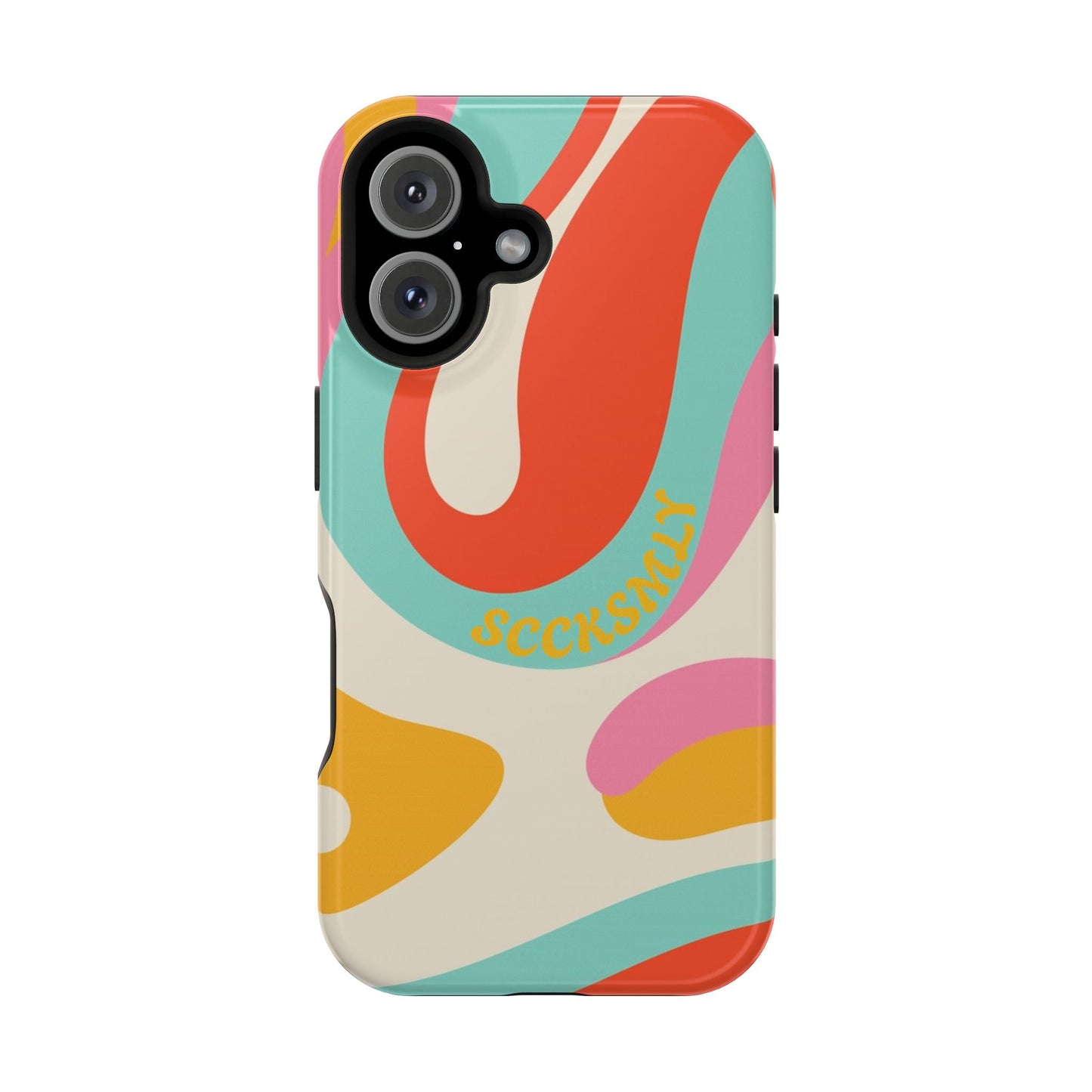 Psychodelic Acid Swirl Phone Case for "IOS or Apple"
