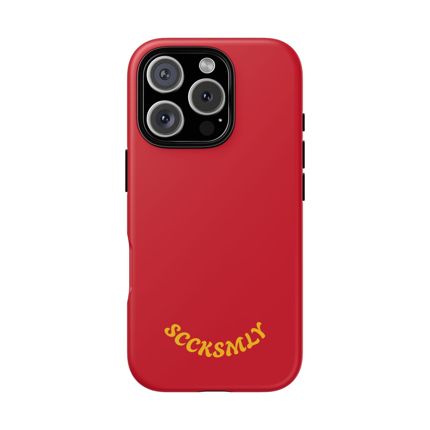 SOLID Calm Cherry Tough Case for Apple