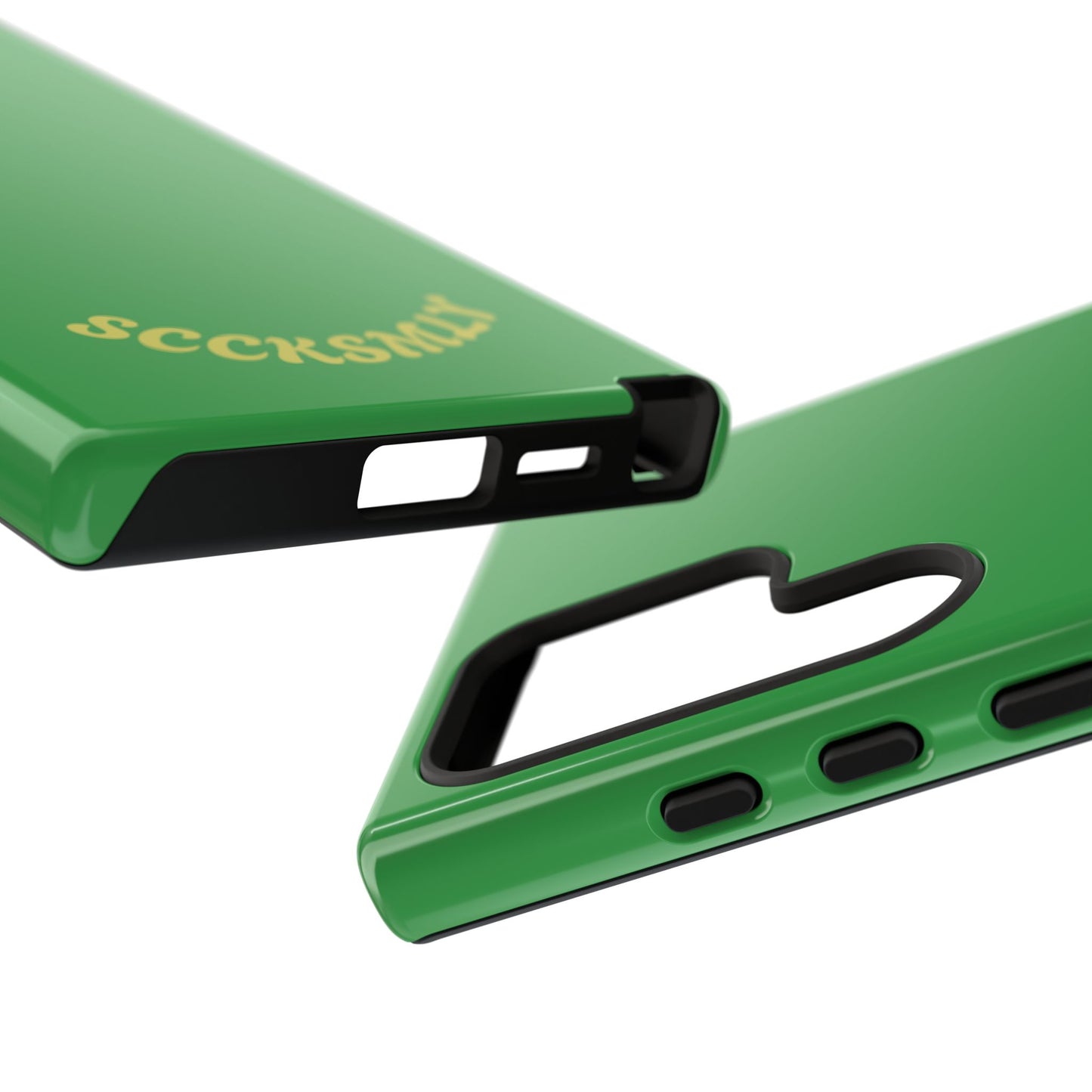 SOLID Green Grin Tough Case for Samsung