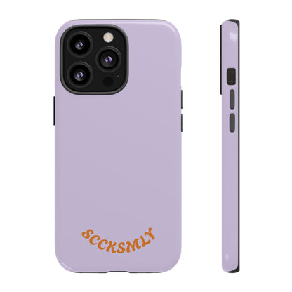 SOLID Lavender Mist Tough Case for Apple