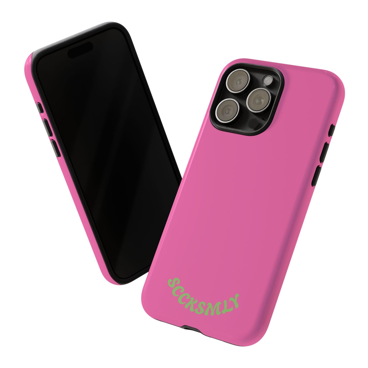 SOLID Sweet Static Pink Tough Case for Apple