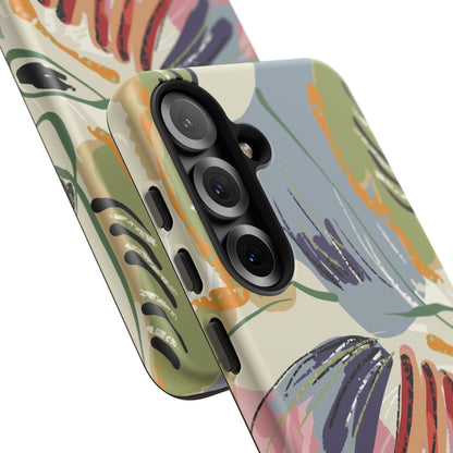 Botanical Strokes Palette Tough Phone Case for Samsung