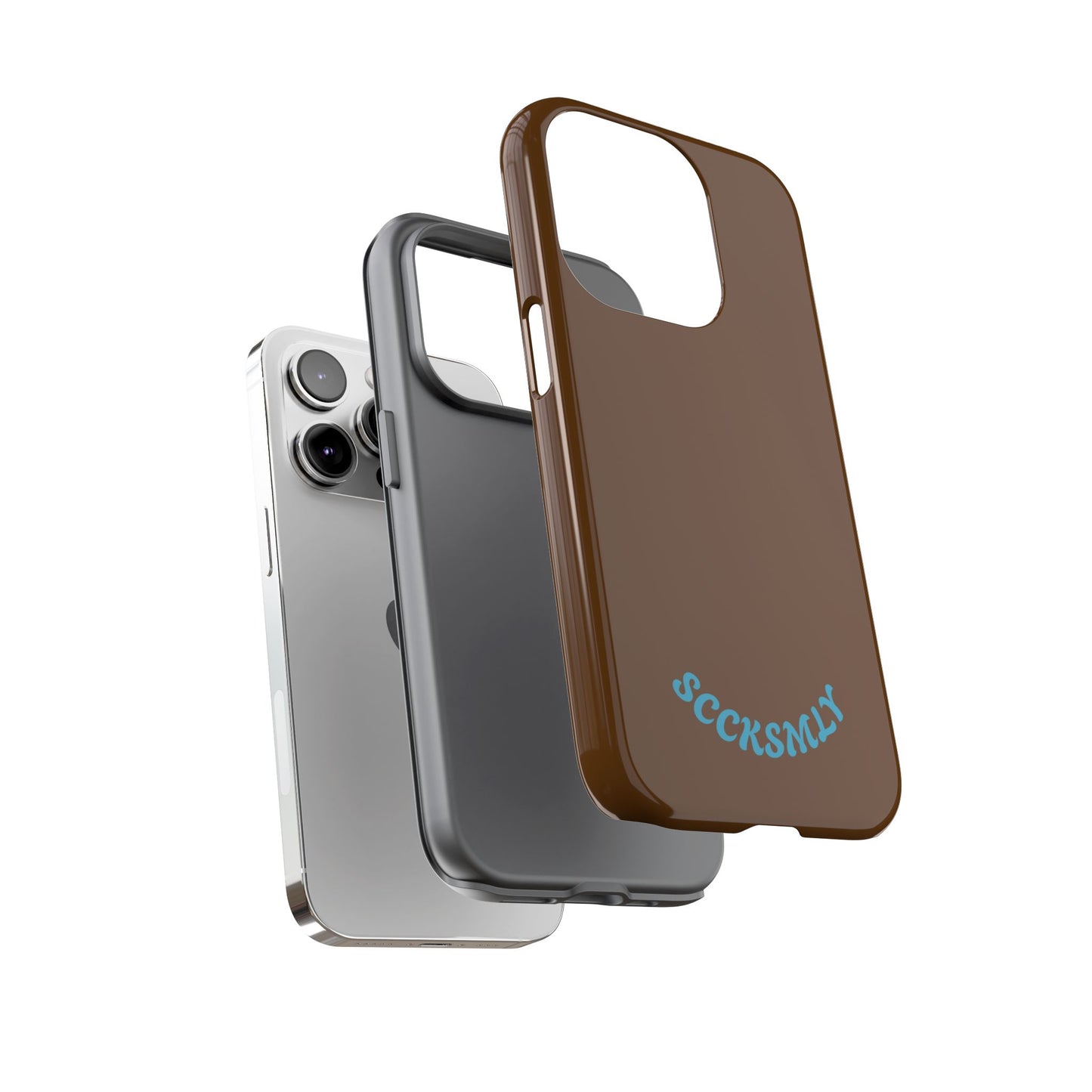 SOLID Chocolate Coco Tough Case for Apple