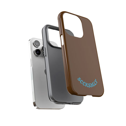 SOLID Chocolate Coco Tough Case for Apple