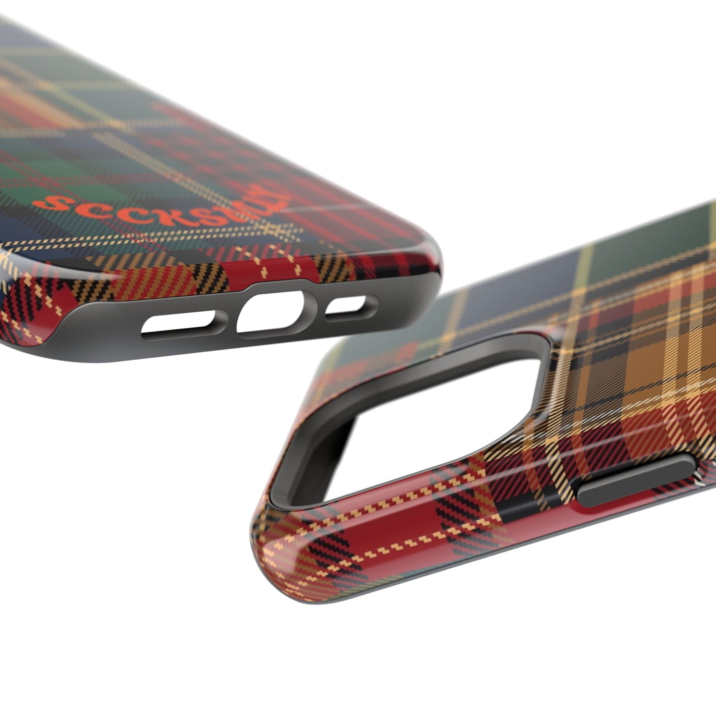Heritage Hues Patchwork Tough Phone Case for Apple