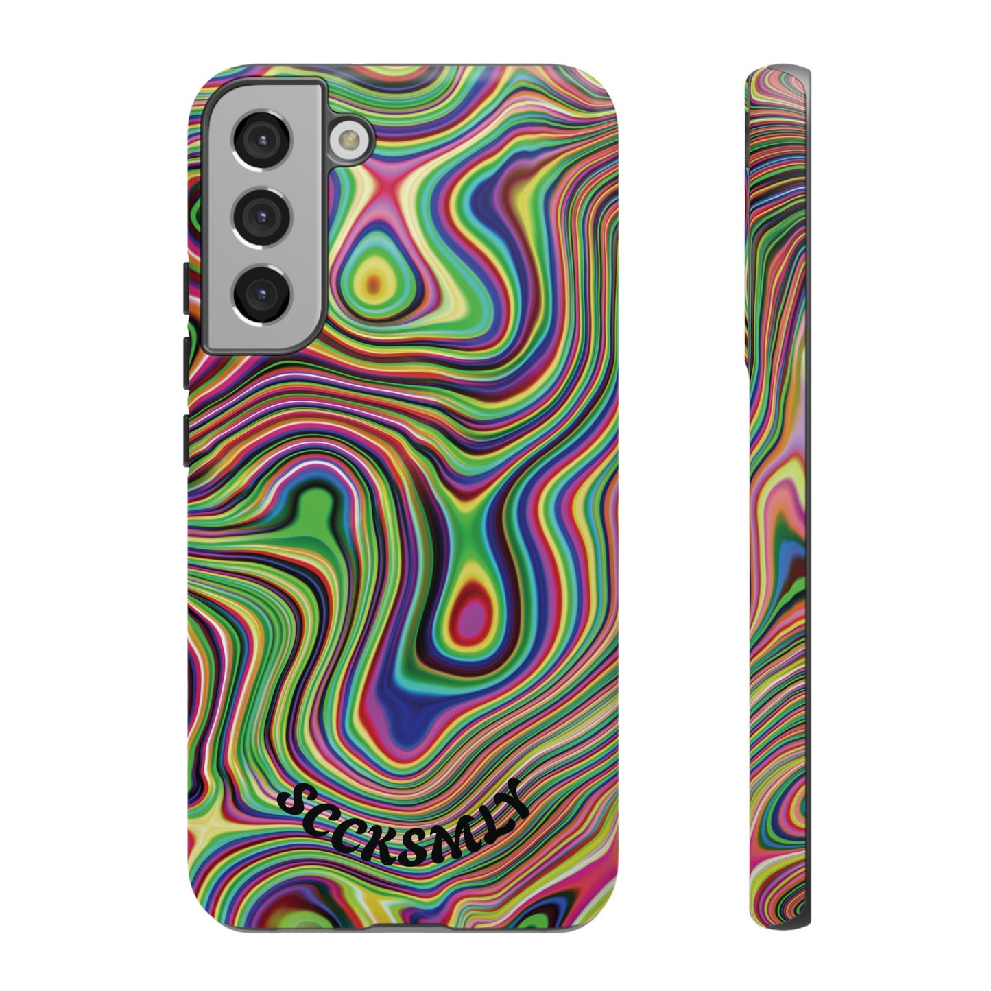Acid Swirl Phone Case for Samsung