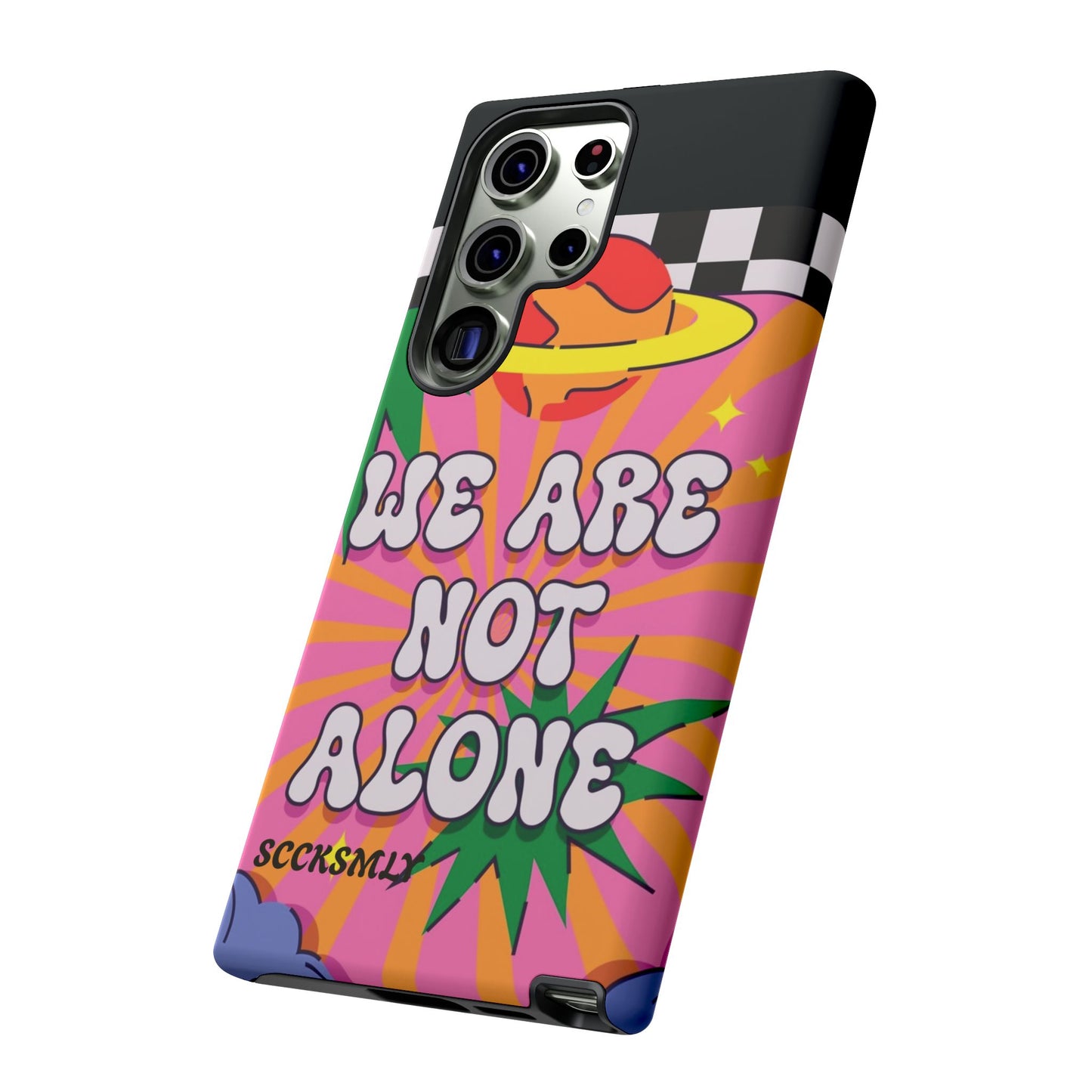 WE ARE NOT ALONE Tough Phone Case for Samsung