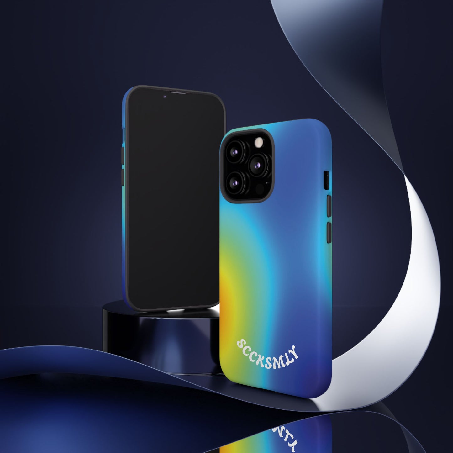 Gradient Heatwave Tough Phone Case for Apple