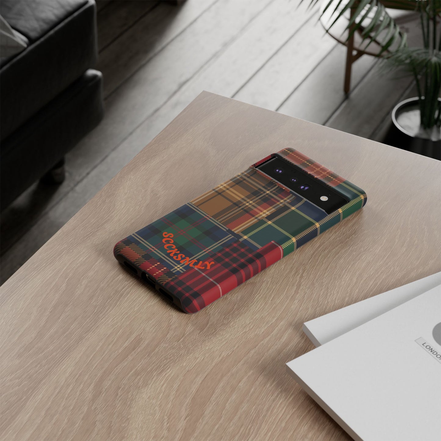 Heritage Hues Patchwork Tough Phone Case for Google Pixel