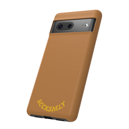 SOLID Spice Caramel Tough Case for Google Pixel