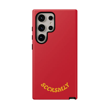SOLID Calm Cherry Tough Case for Samsung