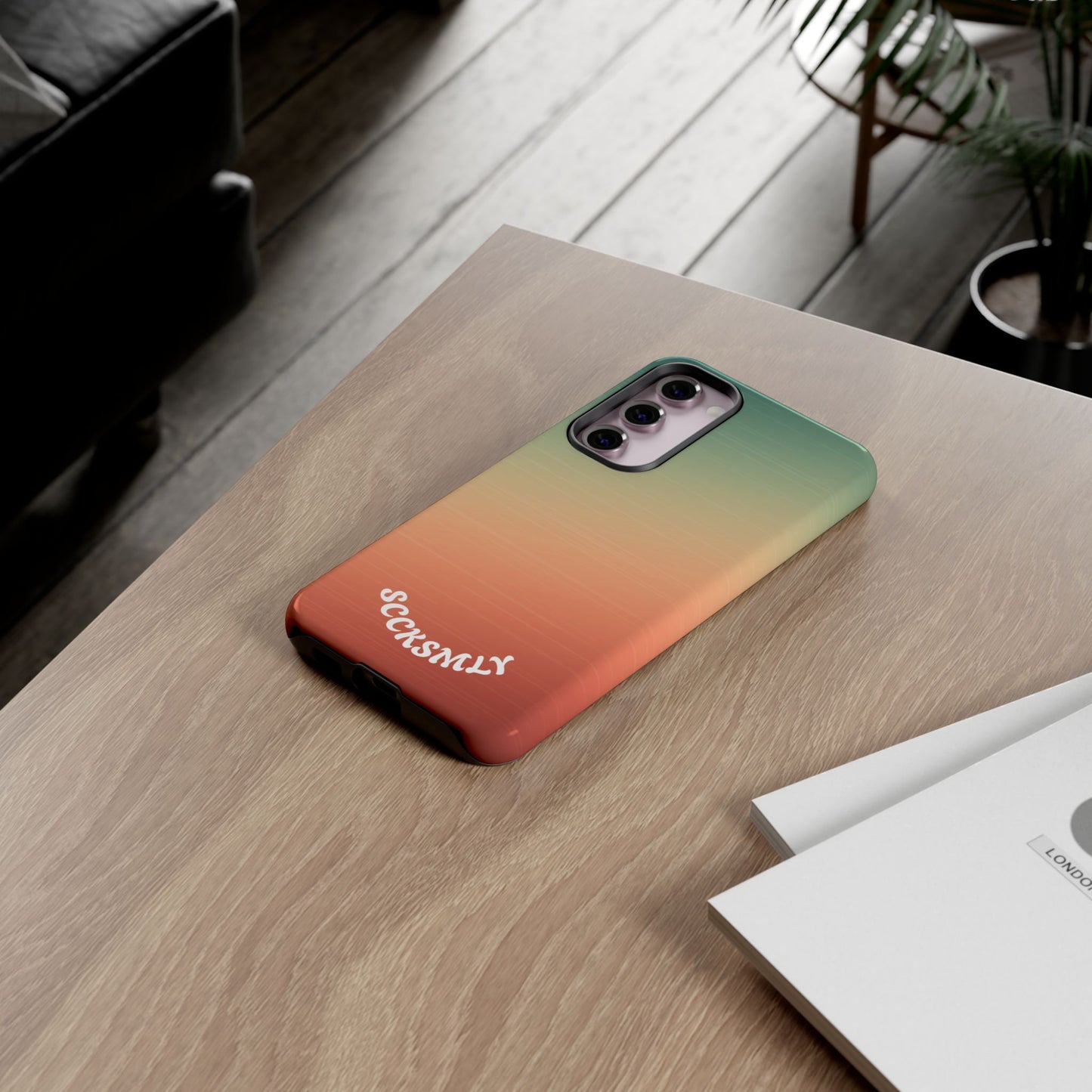 Warm Ombré Tough Phone Case for Samsung