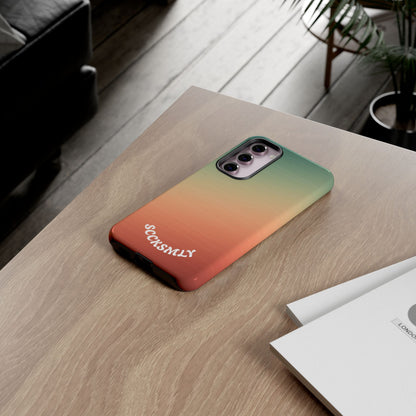 Warm Ombré Tough Phone Case for Samsung