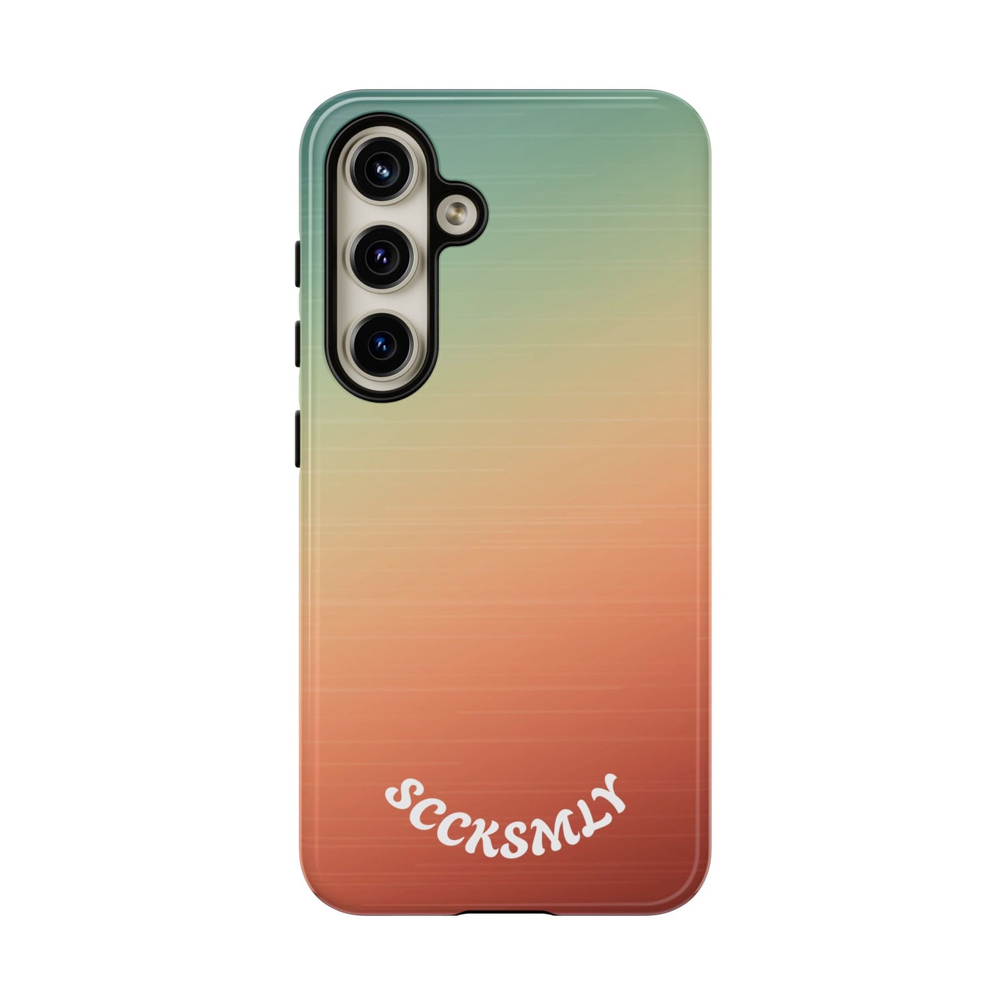 Warm Ombré Tough Phone Case for Samsung