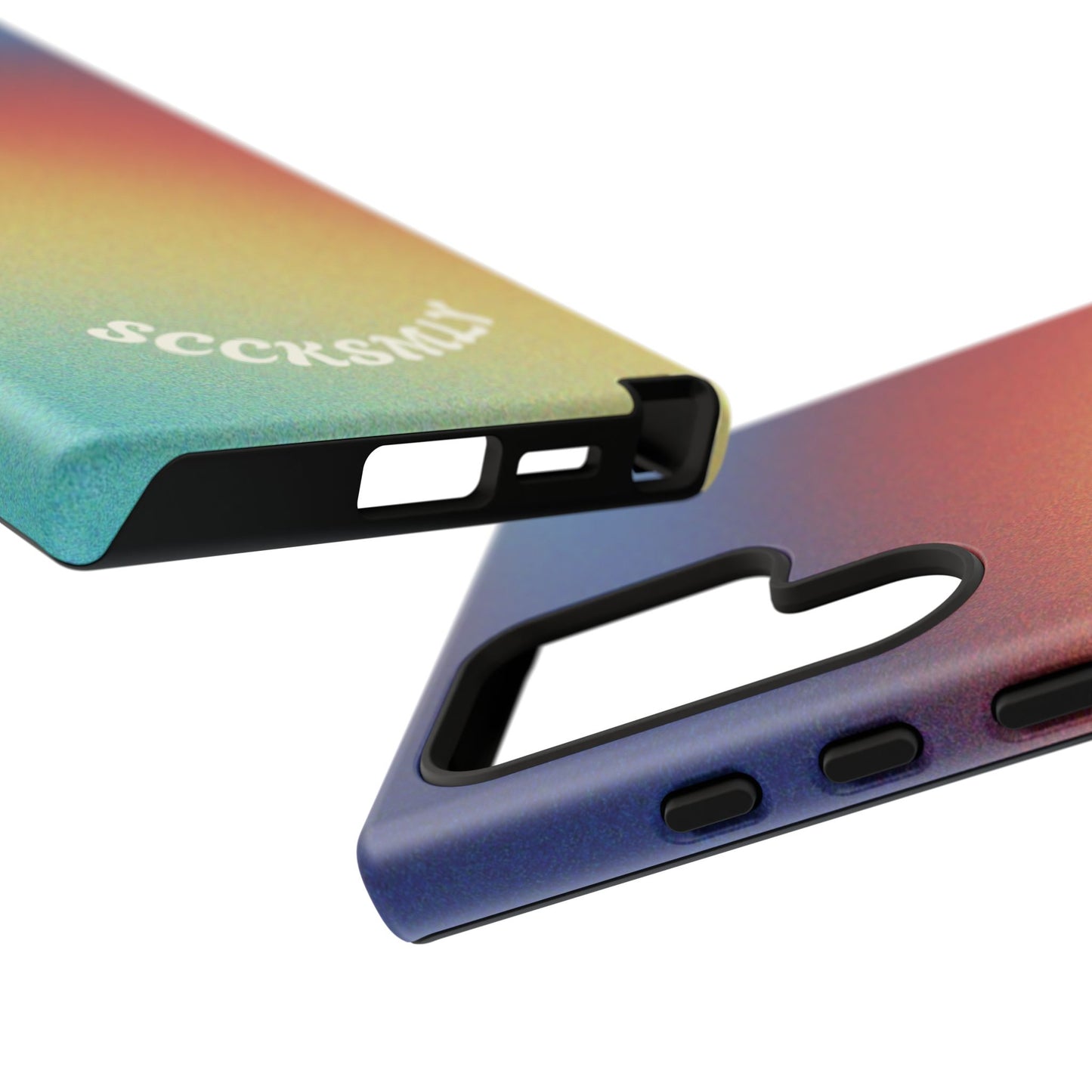 Faded Sunset Aura Tough Phone Case for Samsung