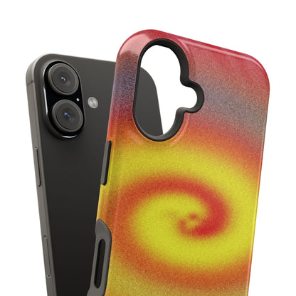 Toxic Spiral Tough Phone Case for Apple