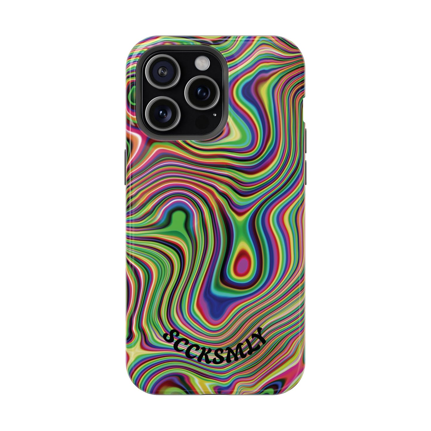 Acid Swirl Phone Case for Apple