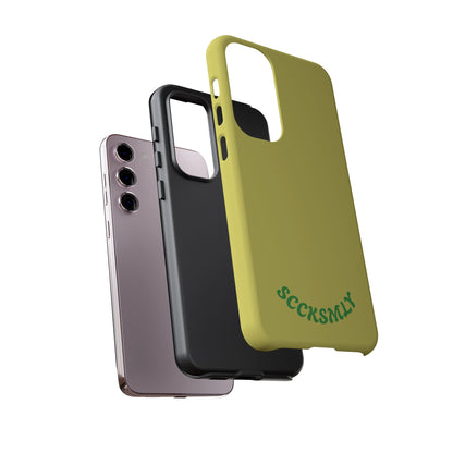 SOLID Lemon Pop Tough Case for Samsung