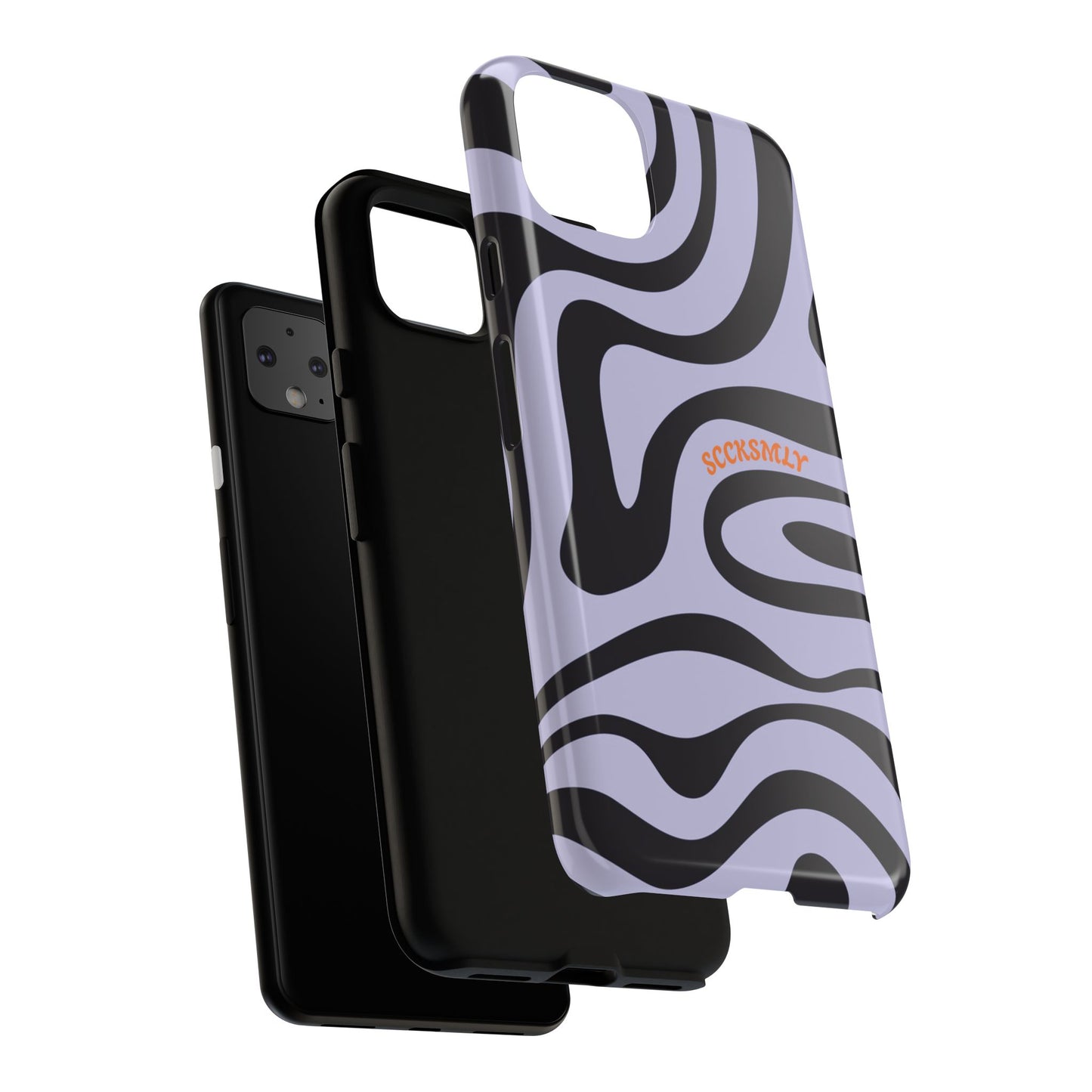 Purple Swirl Phone Case for Google Pixel