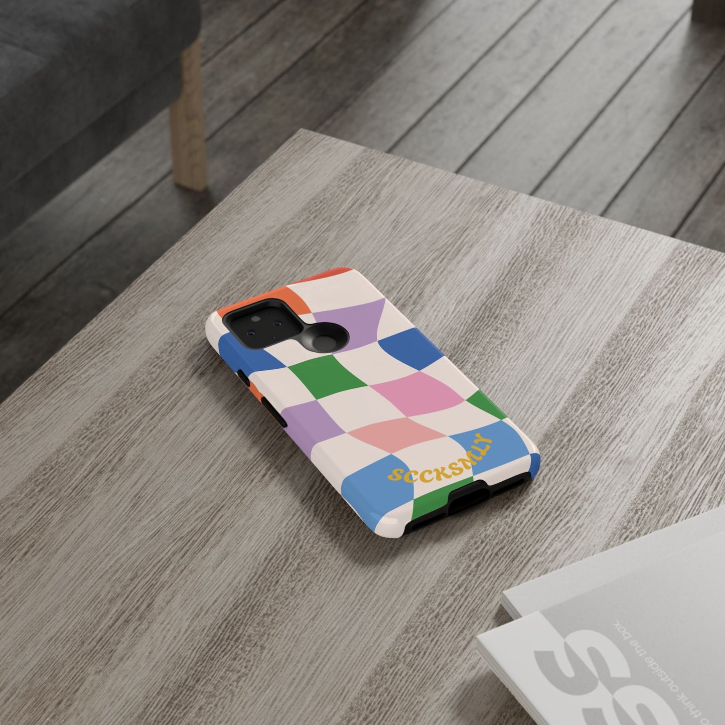 Checker Flicker Phone Case for Google Pixel