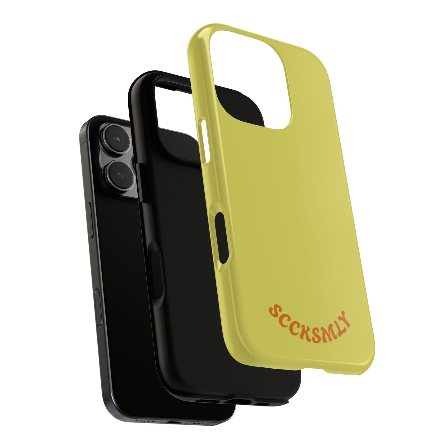 SOLID Lemon Dijon Glaze Tough Case for Apple