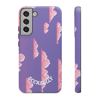 Purple Cotton Candy Sky Tough Phone Case for Samsung