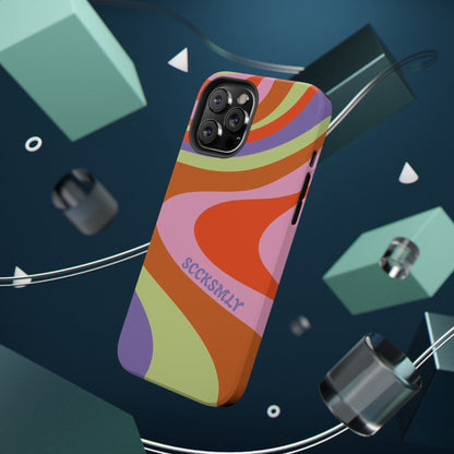 Curvy Swirl Phone Case for Apple
