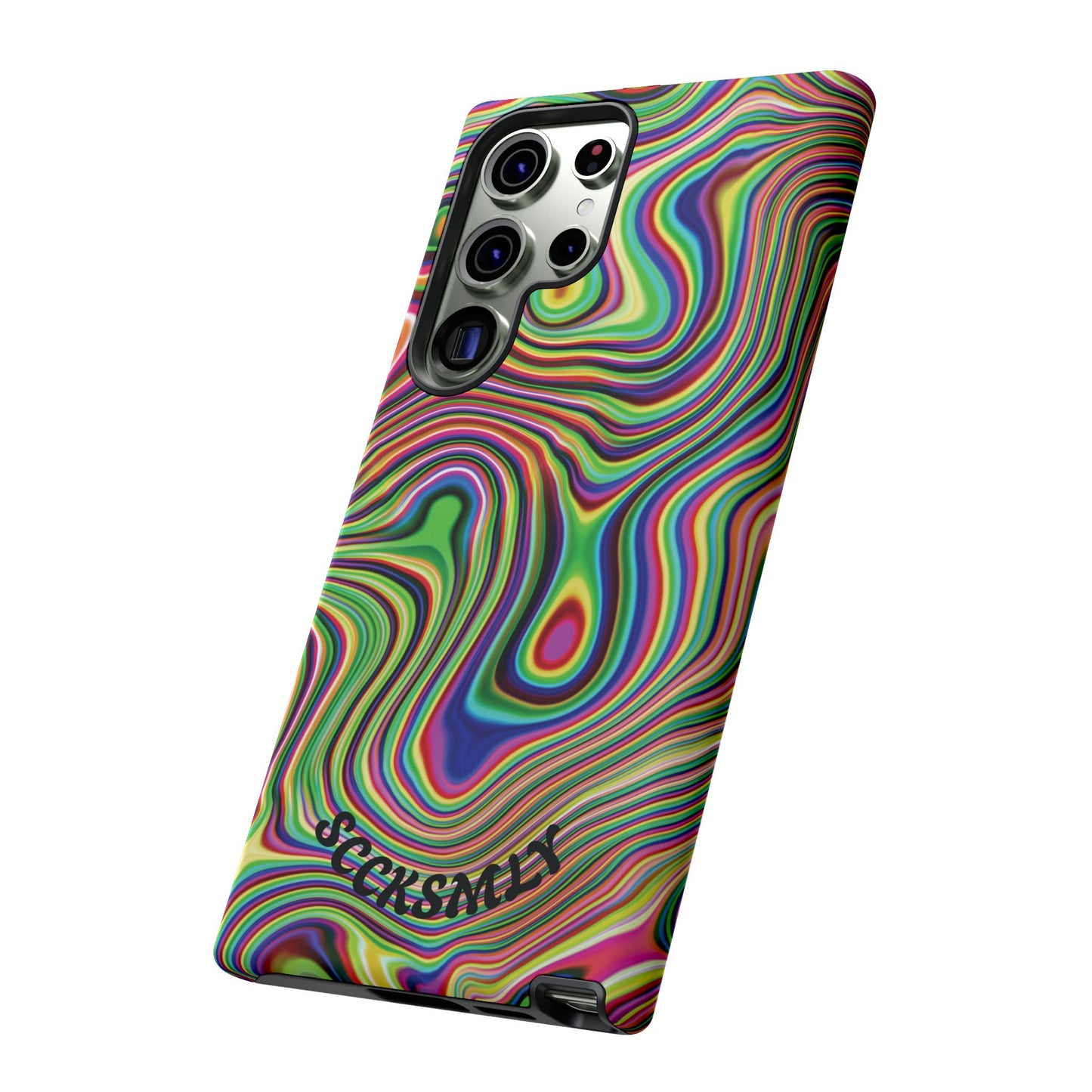 Acid Swirl Phone Case for Samsung