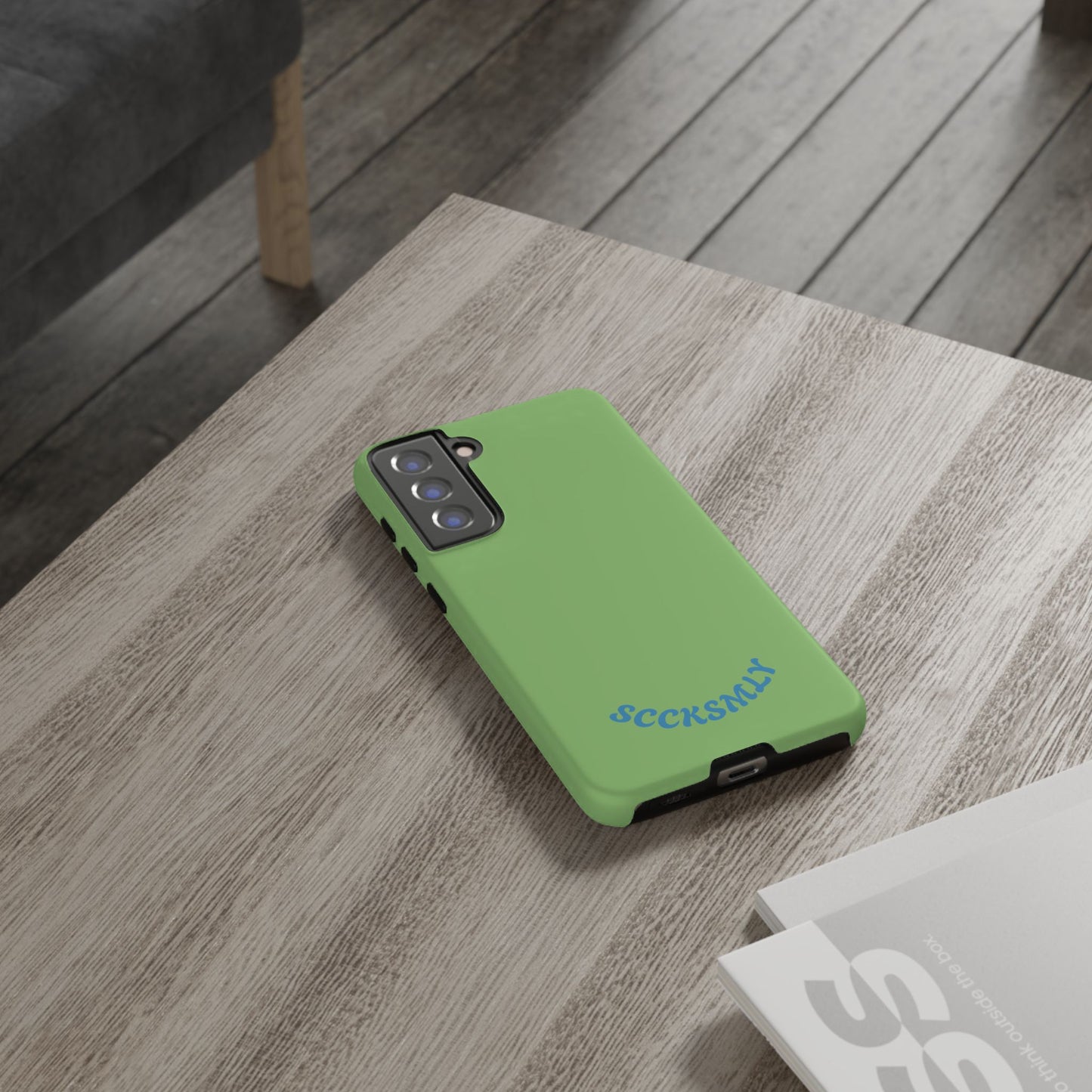 SOLID Sour Lime Tough Case for Samsung