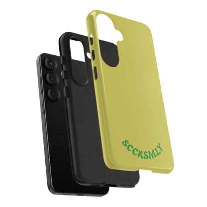 SOLID Lemon Pop Tough Case for Samsung