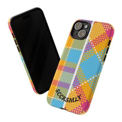 Pattern Punch Phone Case for Apple
