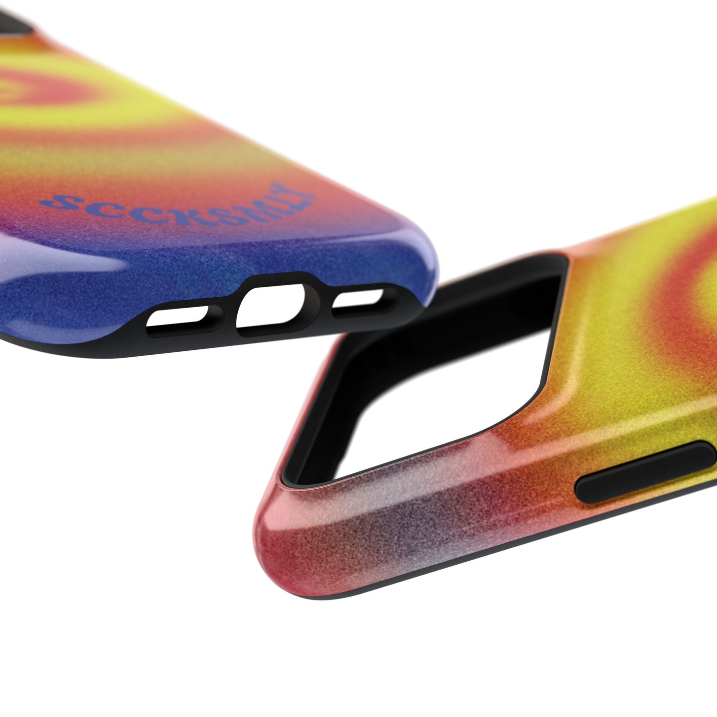 Toxic Spiral Tough Phone Case for Apple
