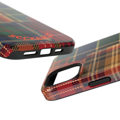Heritage Hues Patchwork Tough Phone Case for Apple