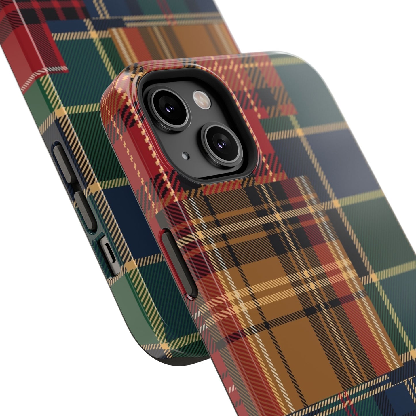 Heritage Hues Patchwork Tough Phone Case for Apple