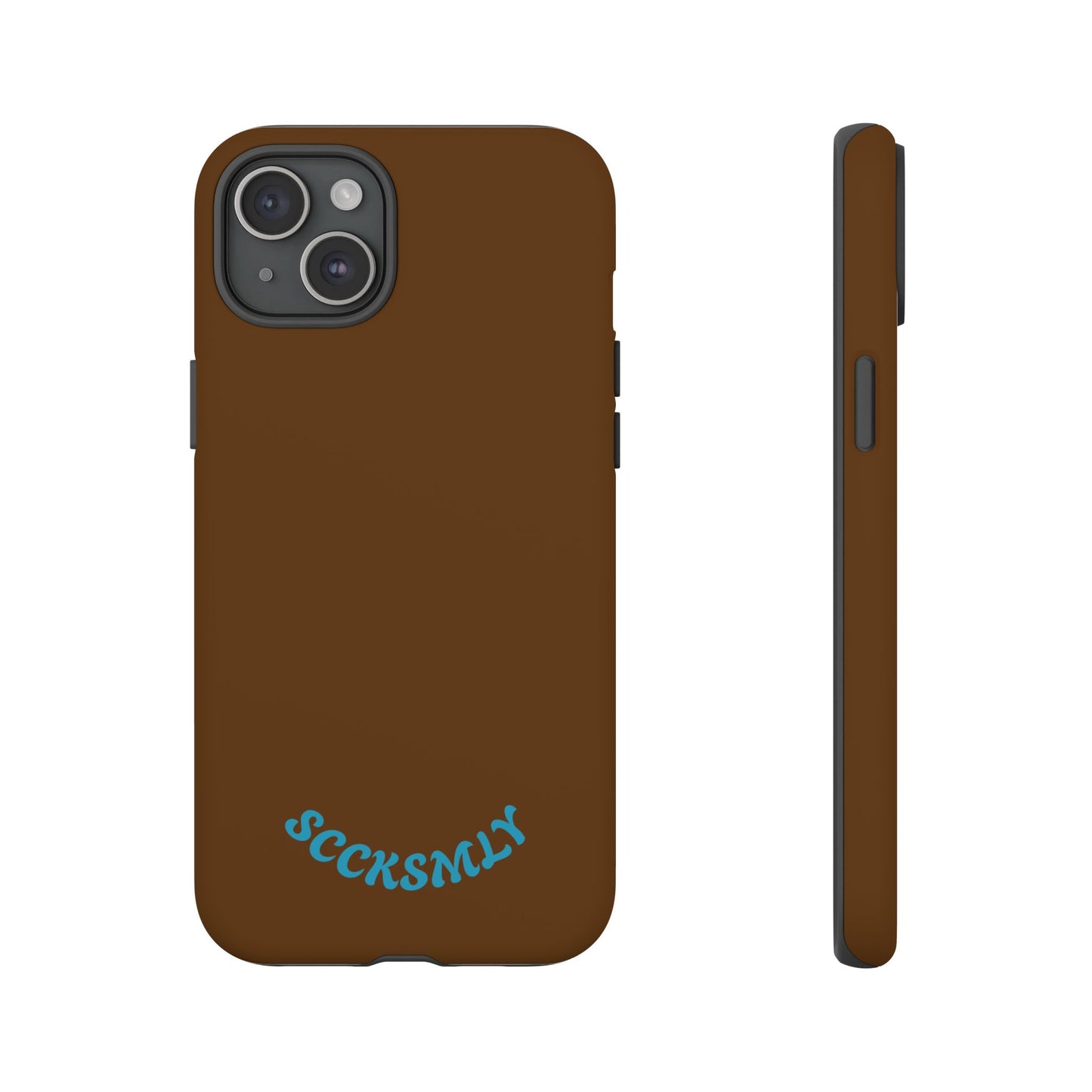 SOLID Chocolate Coco Tough Case for Apple