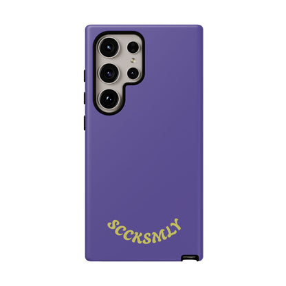 SOLID Dreamy Dusk Purple Tough Case for Samsung